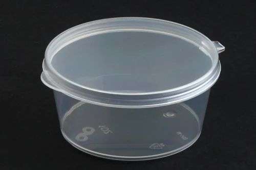 1oz ROUND HINGED CONTAINER