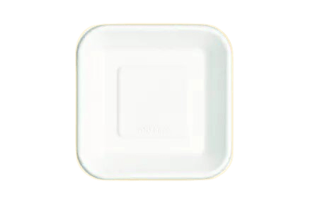 1D BIO SQUARE TRAY (WHITE)