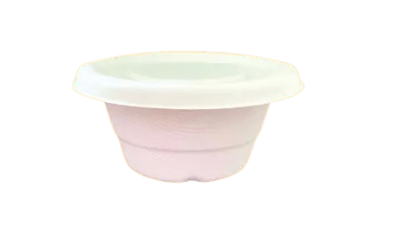 340 & 500ML BIO CONTAINER (LID AVAILABLE) WHITE