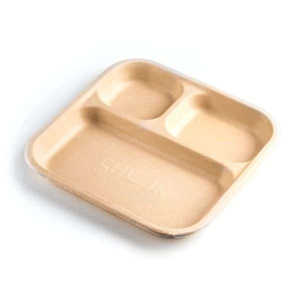 3 COMPARTMENT ALUMINIUM FOIL CONTAINER