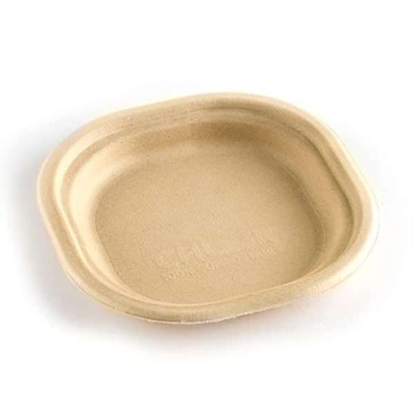 6" BIO PLATE (NATURAL)