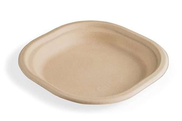 7" BIO PLATE (NATURAL)