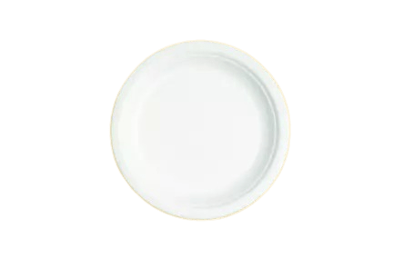 7" ROUND BIO PLATE (WHITE)