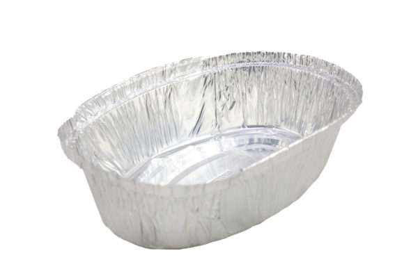 660ML OVAL ALUMINIUM FOIL CONTAINER