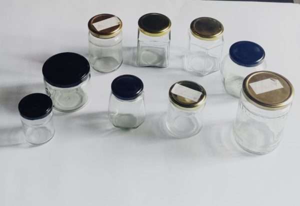 GLASS JARS RANGE (available in different sizes)