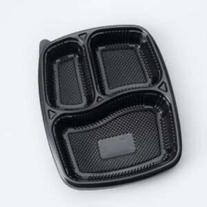 3 COMPARTMENT MEAL TRAY-LARGE