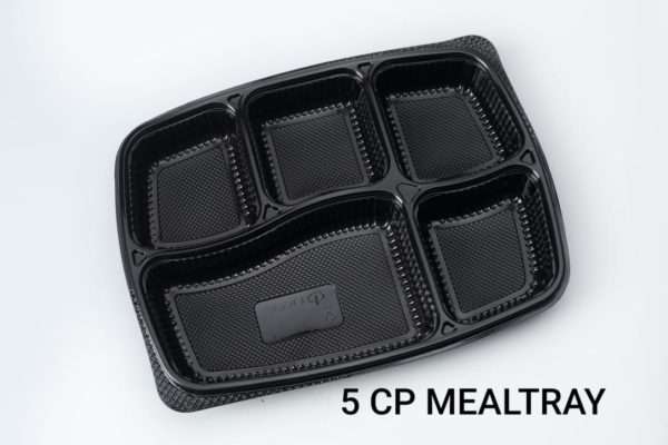5 COMPARTMENT MEAL TRAY
