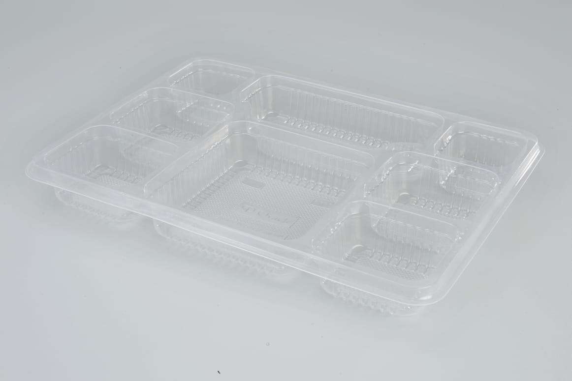 8 COMPARTMENT MEAL TRAY-SEALABLE