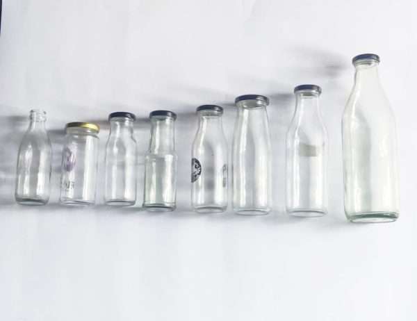 GLASS BOTTLES RANGE (available in different sizes)